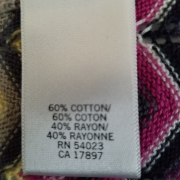 Banana Republic Chevron Striped Cardigan Sweater S - Picture 9 of 11